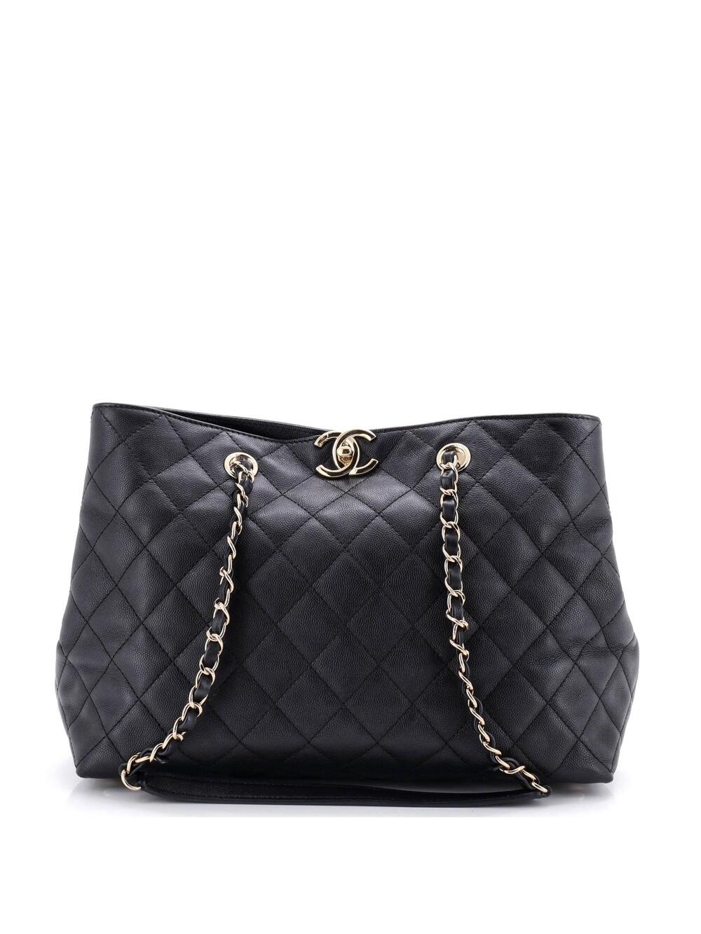 Chanel Classic Cc Shopping Tote Quilted #352434C48B
